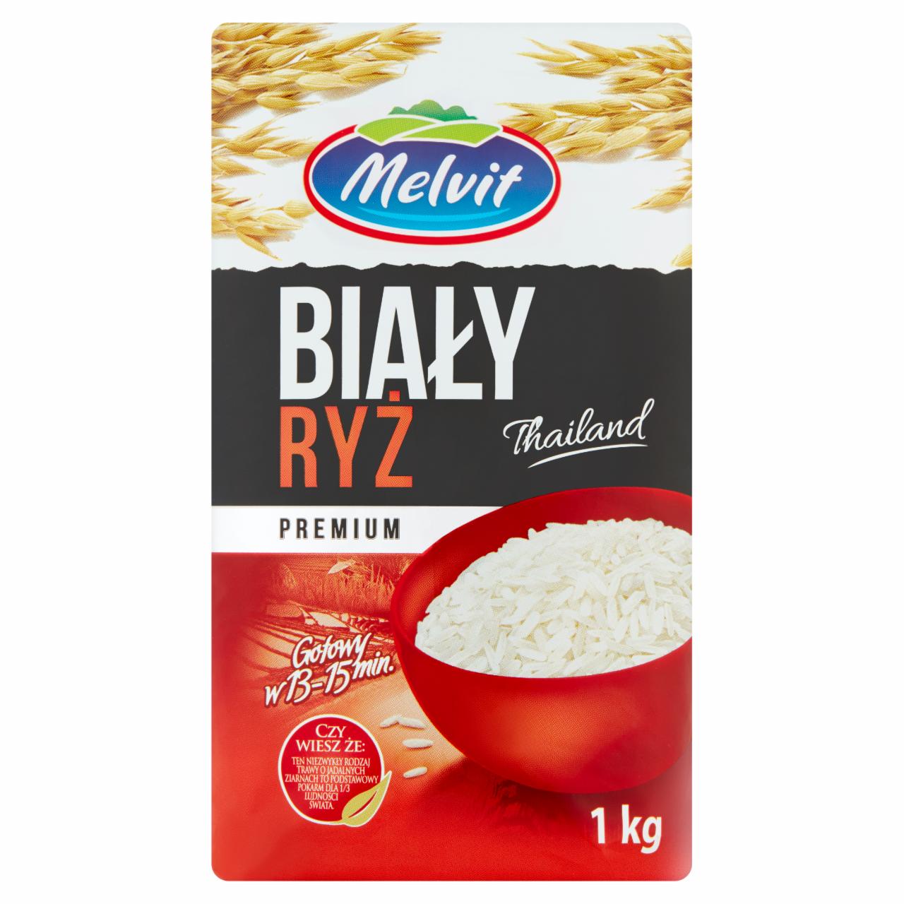 Zdjęcia - Melvit Premium Ryż biały 1 kg