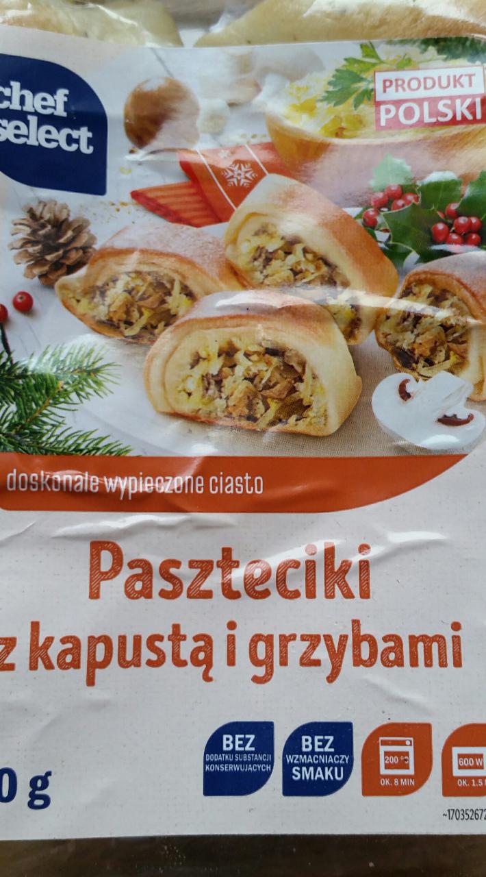 Zdjęcia - Paszteciki z kapustą i grzybami Chef Select