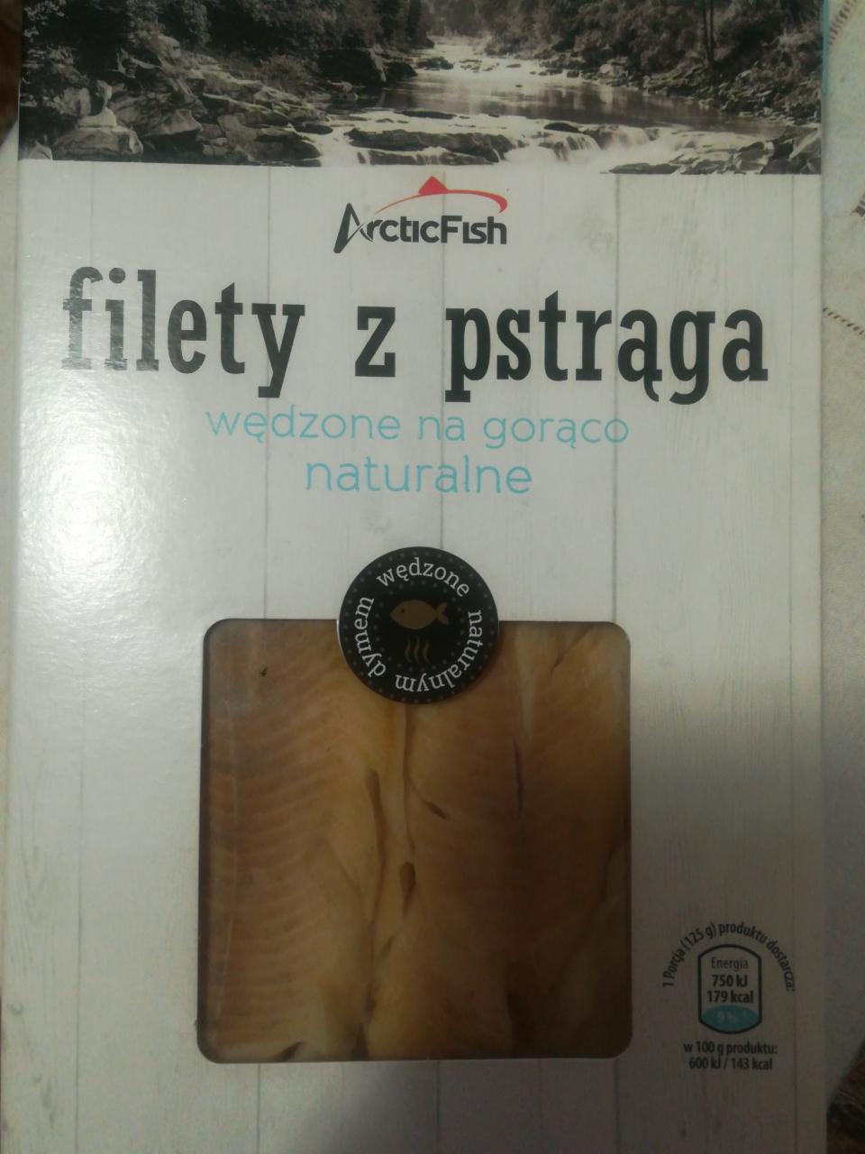 Zdjęcia - Filet z pstrąga wędzony na gorąco Arctic Fish