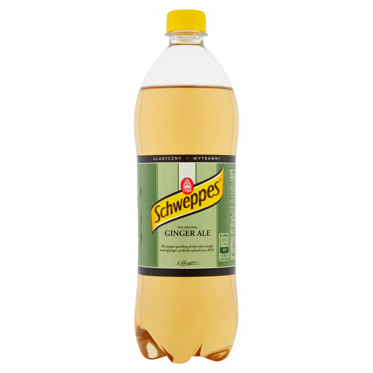 Zdjęcia - Schweppes Ginger Ale Napój gazowany 0,85 l