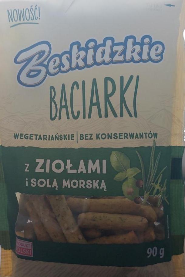 Zdjęcia - Beskidzkie Baciarki z ziołami i solą morską 90 g