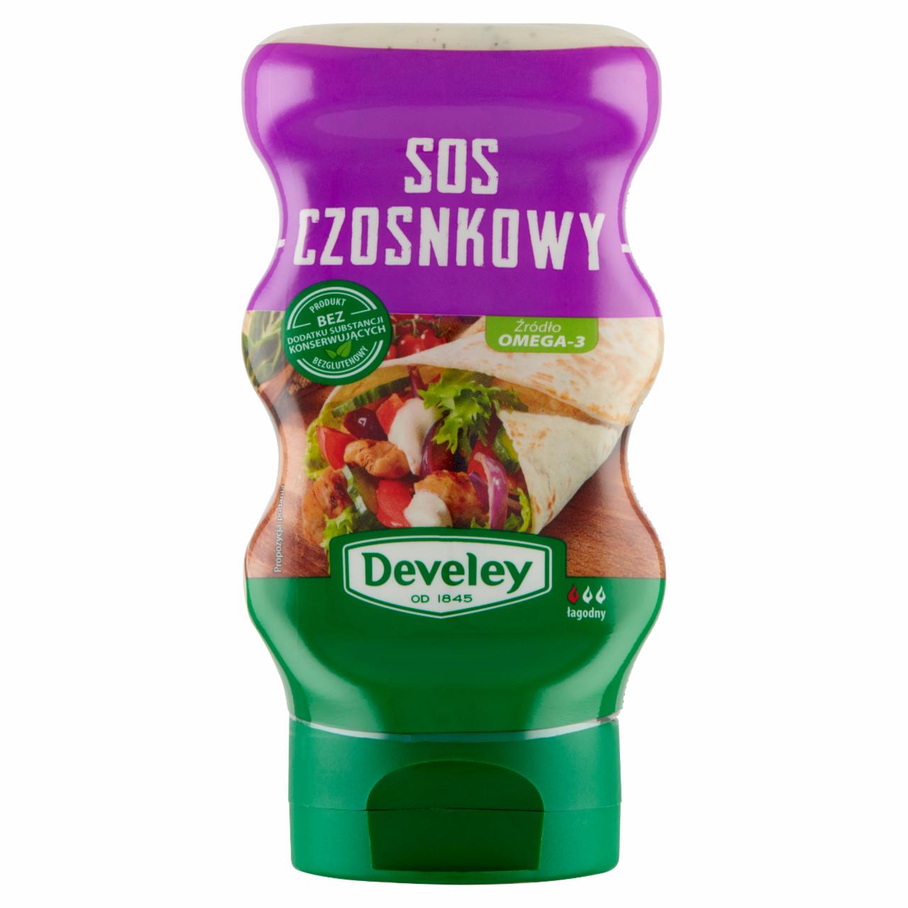 Zdjęcia - Develey Sos czosnkowy 250 ml