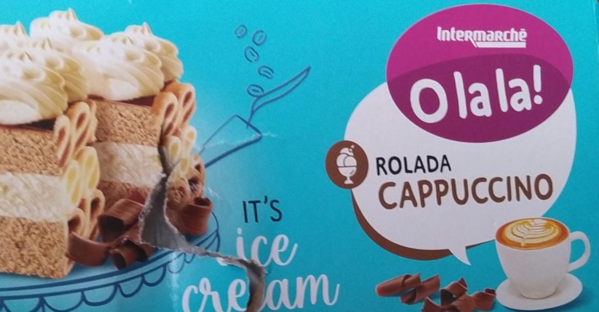 Zdjęcia - Rolada cappuccino Intermarche