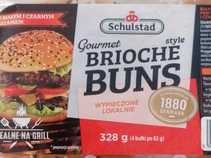 Zdjęcia - Bułki pszenne do przygotowania hamburgerów 2,064 kg (24 sztuki) Brioche