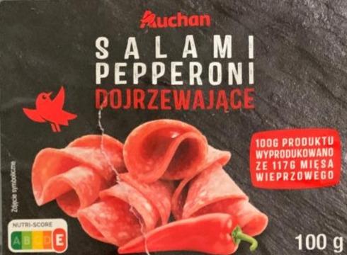 Zdjęcia - Salami peperoni dojrzewające Auchan