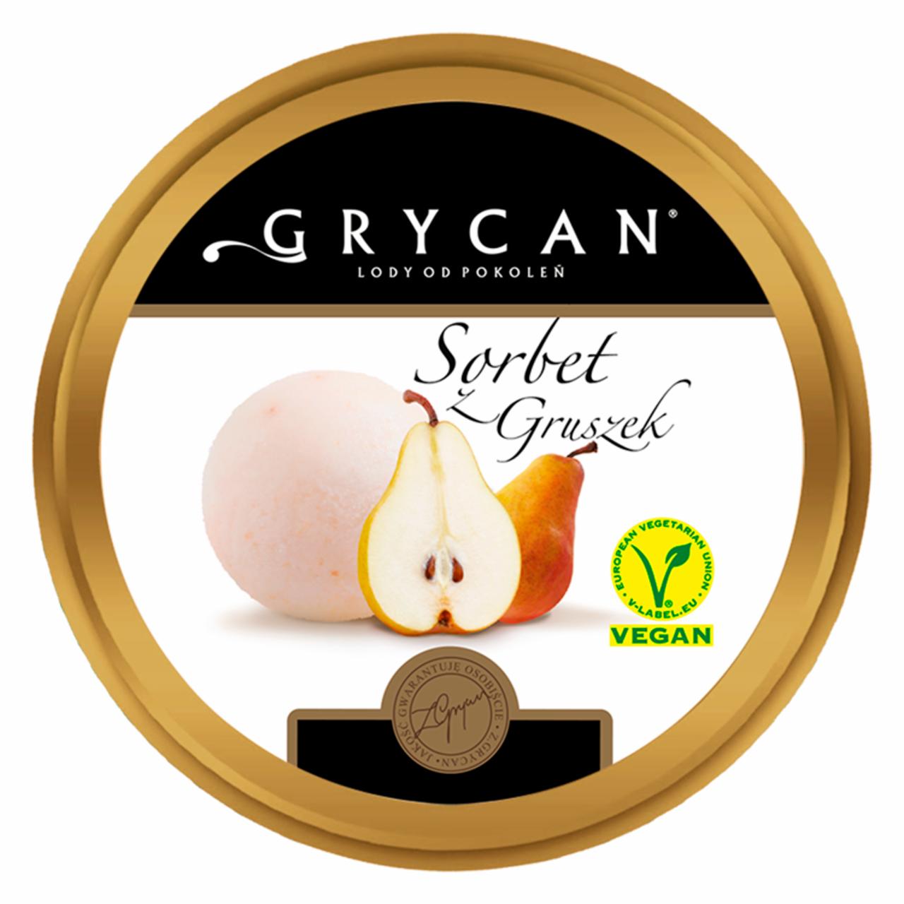 Zdjęcia - Grycan Sorbet z gruszek 500 ml