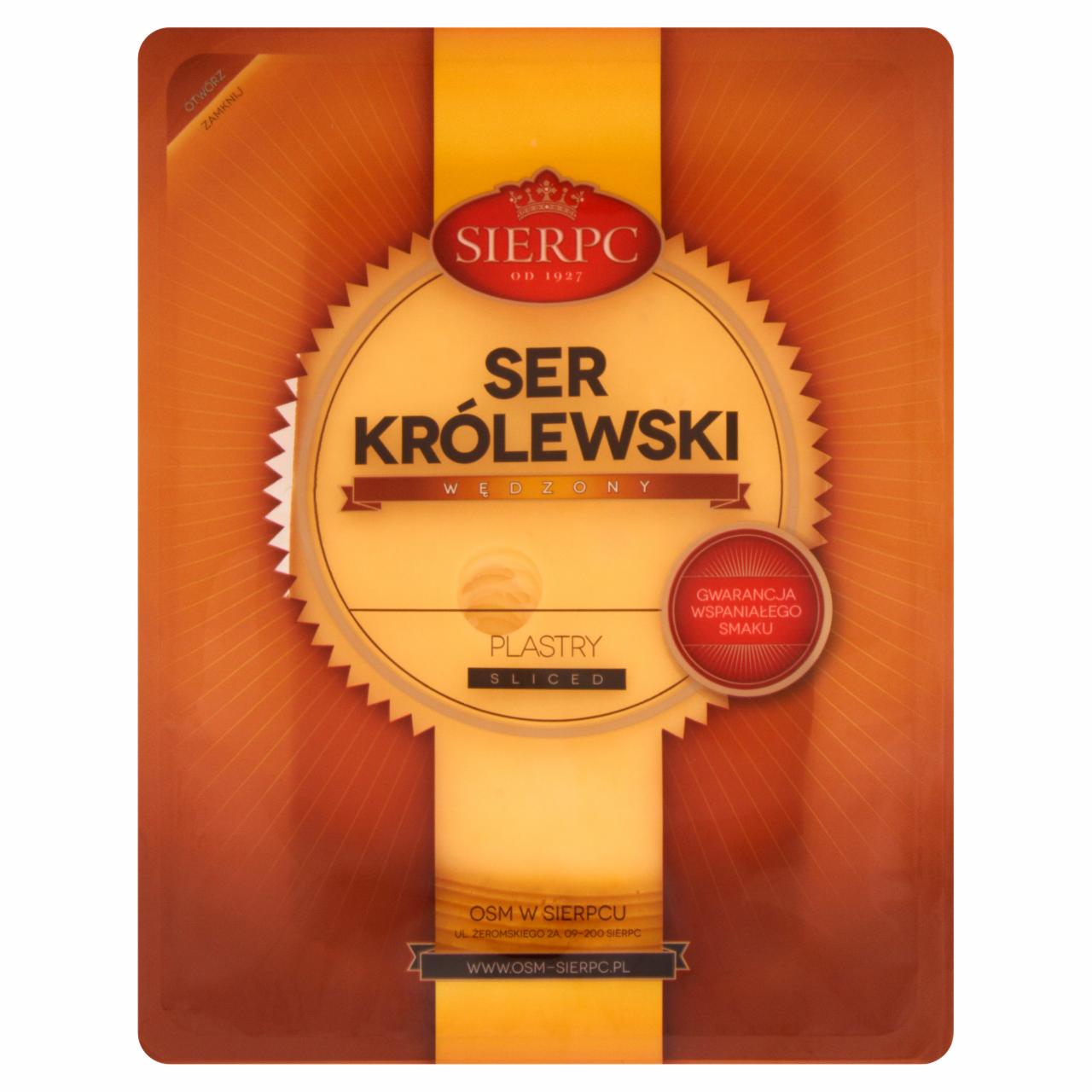 Zdjęcia - Sierpc Ser królewski wędzony 150 g