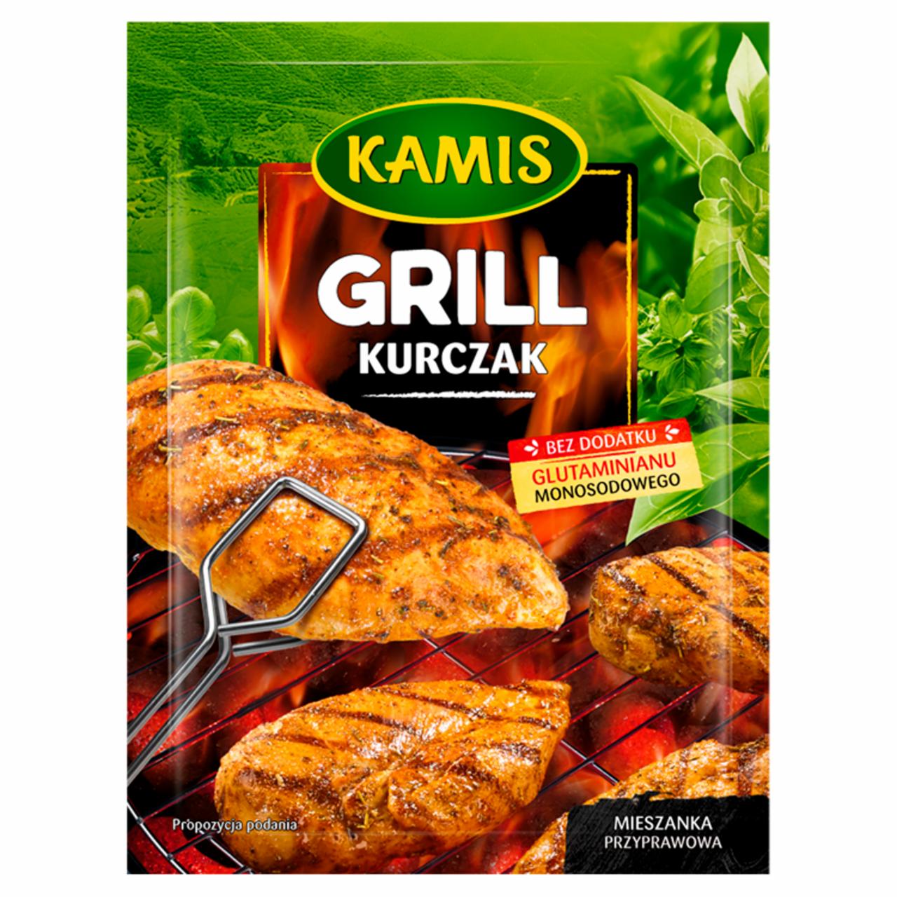 Zdjęcia - Kamis Grill Kurczak Mieszanka przyprawowa 18 g