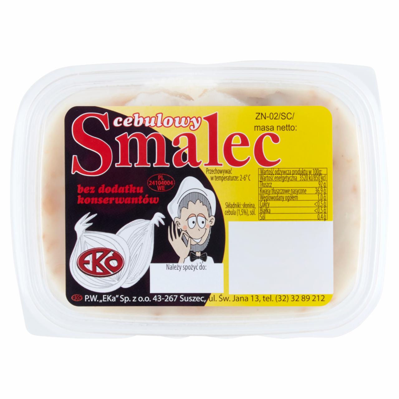 Zdjęcia - EKa Smalec cebulowy 180 g