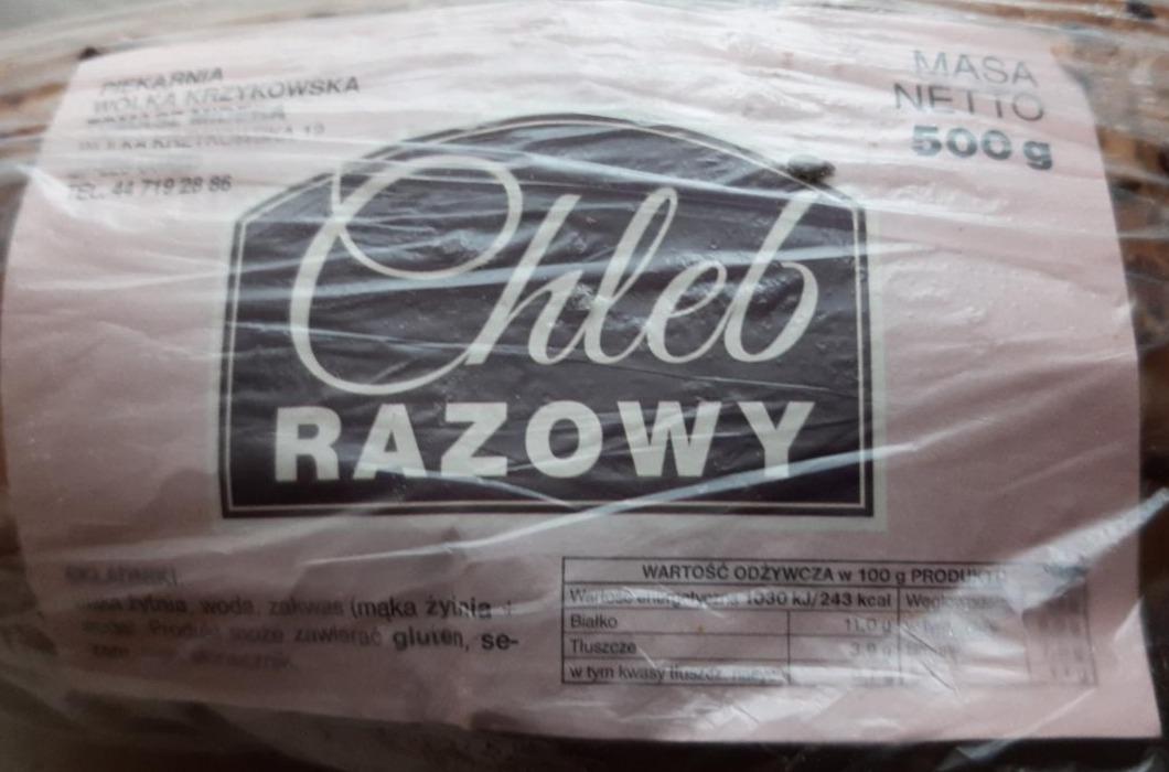 Zdjęcia - Chleb razowy Wólka Krzykowska