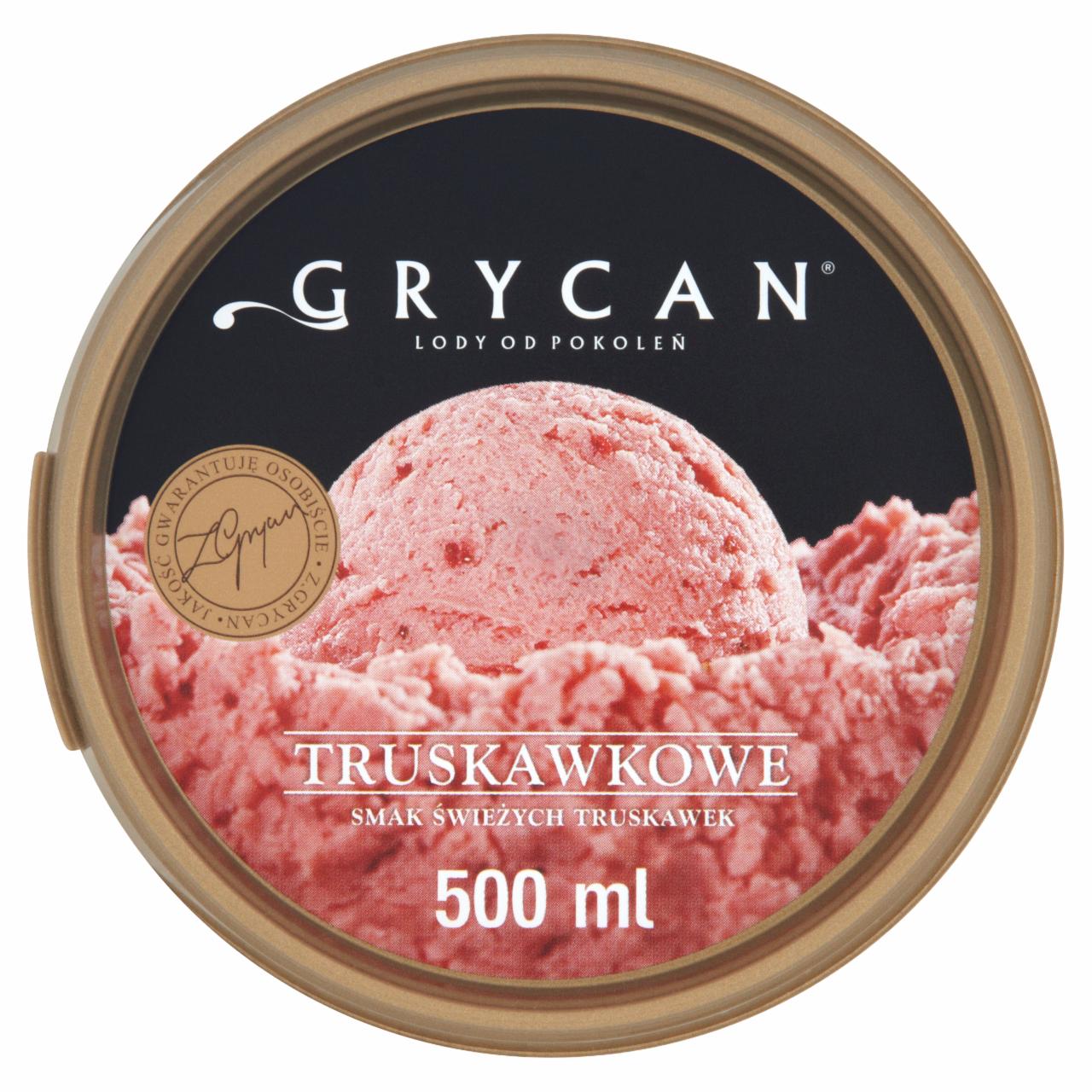 Zdjęcia - Grycan Lody truskawkowe 500 ml