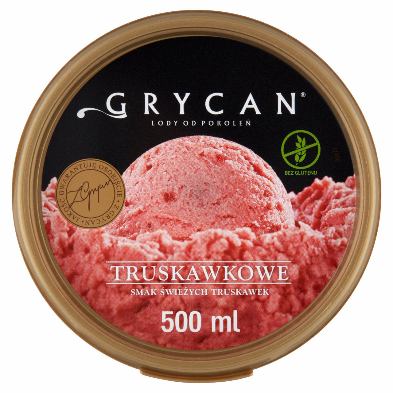 Zdjęcia - Grycan Lody truskawkowe 500 ml