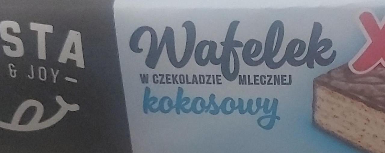 Zdjęcia - Wafelek w czekoladzie mlecznej kokosowy Fiesta