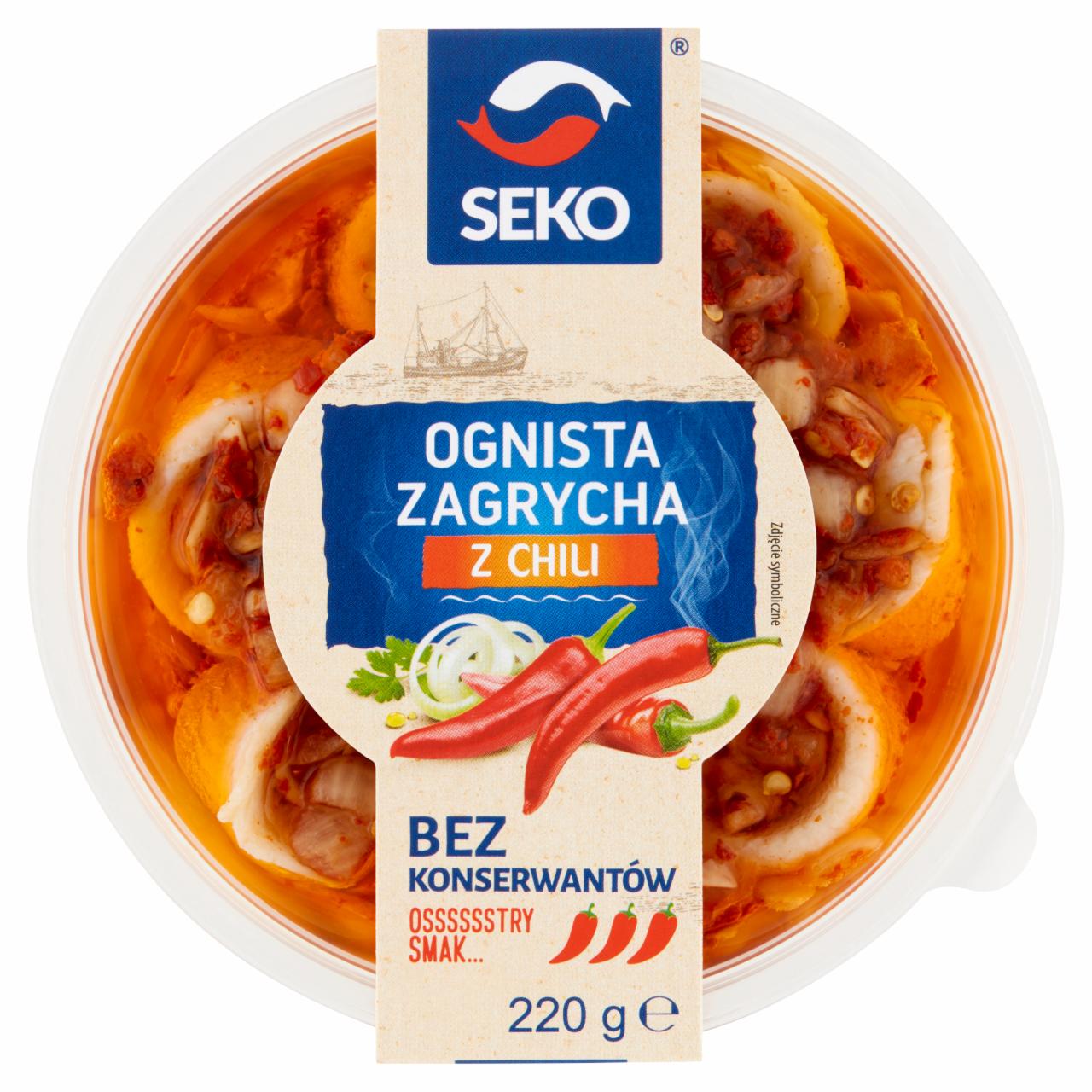 Zdjęcia - Seko Ognista zagrycha z chili 220 g