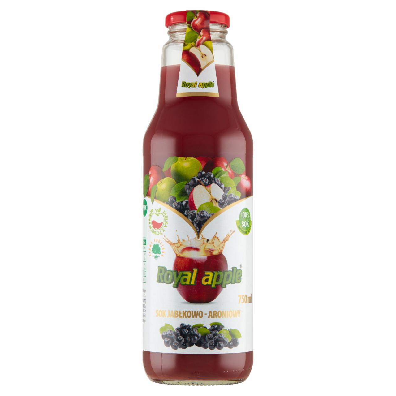 Zdjęcia - Royal apple Sok jabłkowo-aroniowy 750 ml