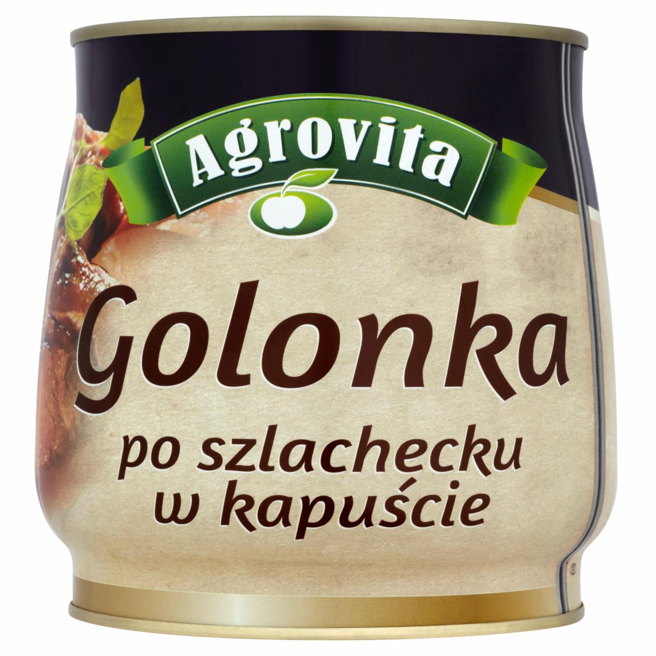 Zdjęcia - Agrovita Golonka po szlachecku w kapuście 920 g