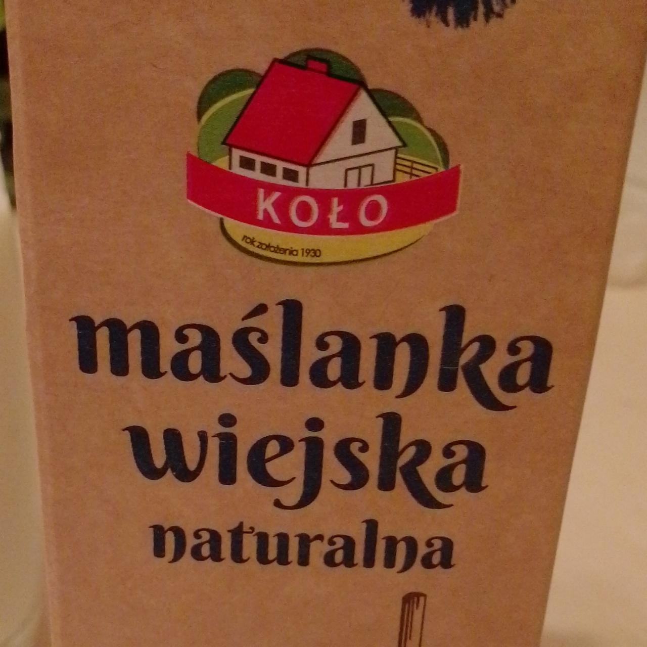 Zdjęcia - Maślanka wiejska naturalna Koło