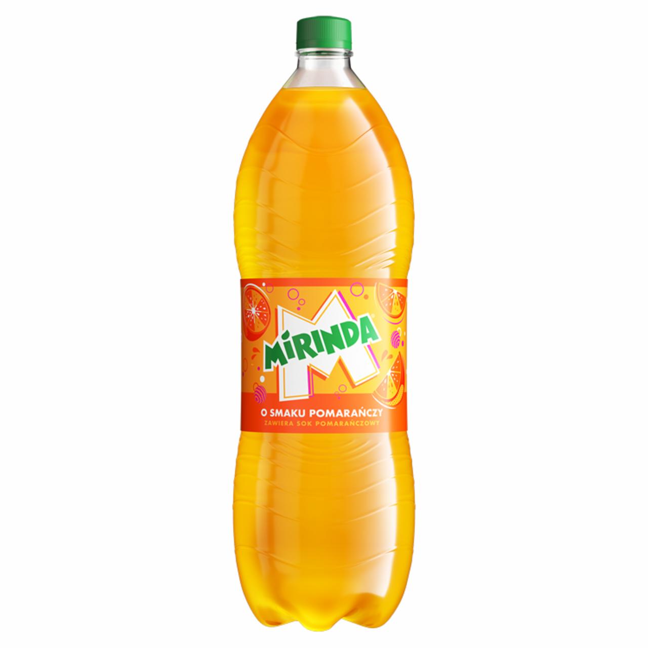 Zdjęcia - Mirinda Napój gazowany o smaku pomarańczy 2 l