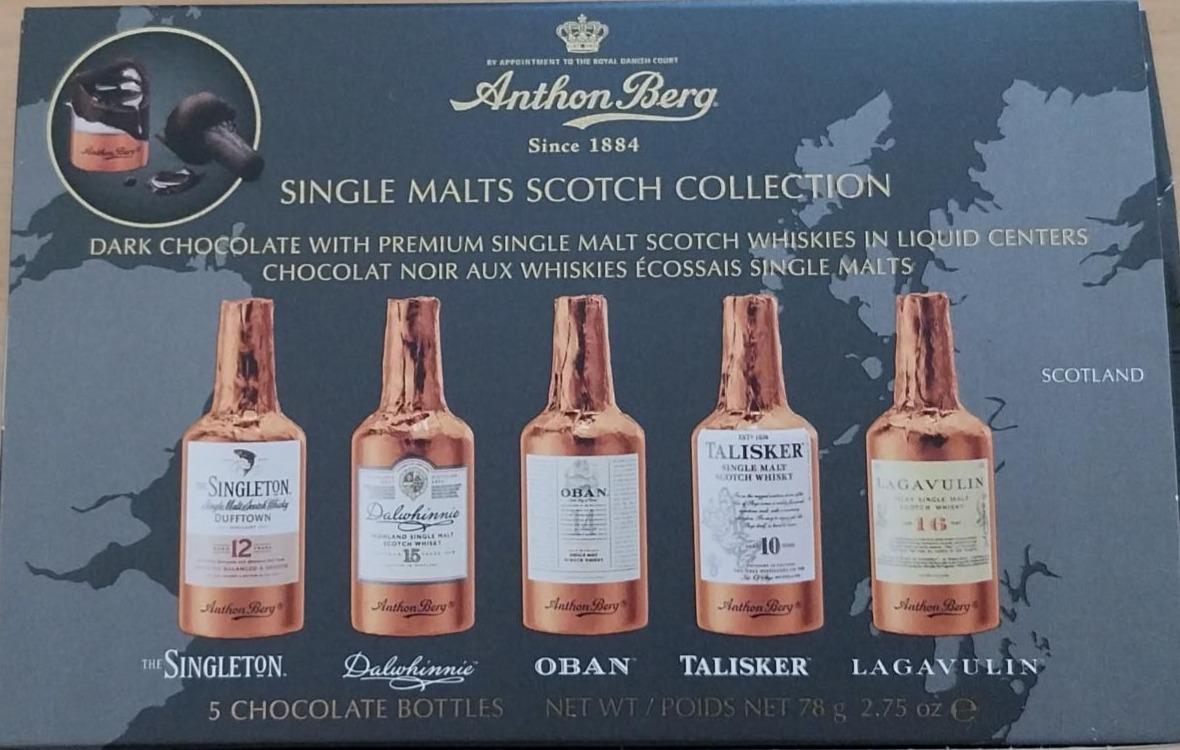 Zdjęcia - Single malts scotch collection Anthon Berg