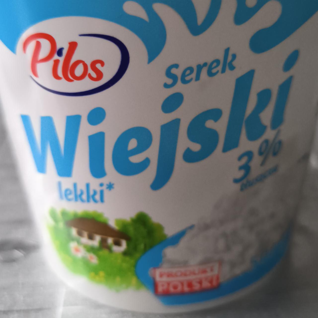 Zdjęcia - Serek Wiejski lekki 3% Pilos