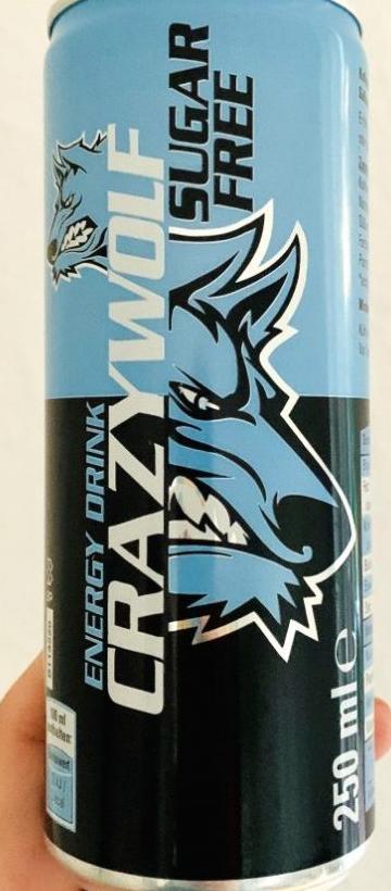 Zdjęcia - Energy drink sugar free Crazy Wolf