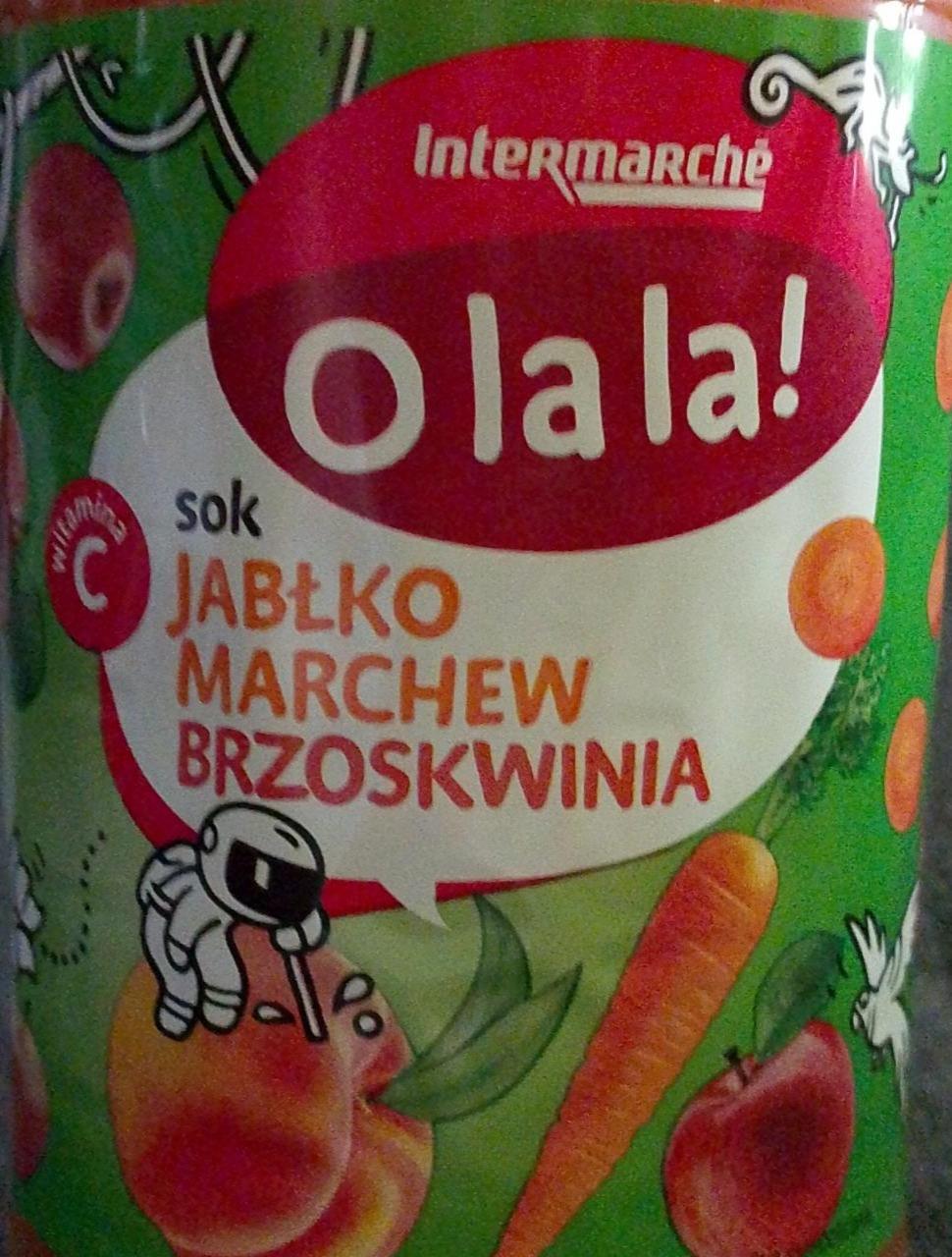 Zdjęcia - Sok jabłko marchew brzoskwinia O la la!