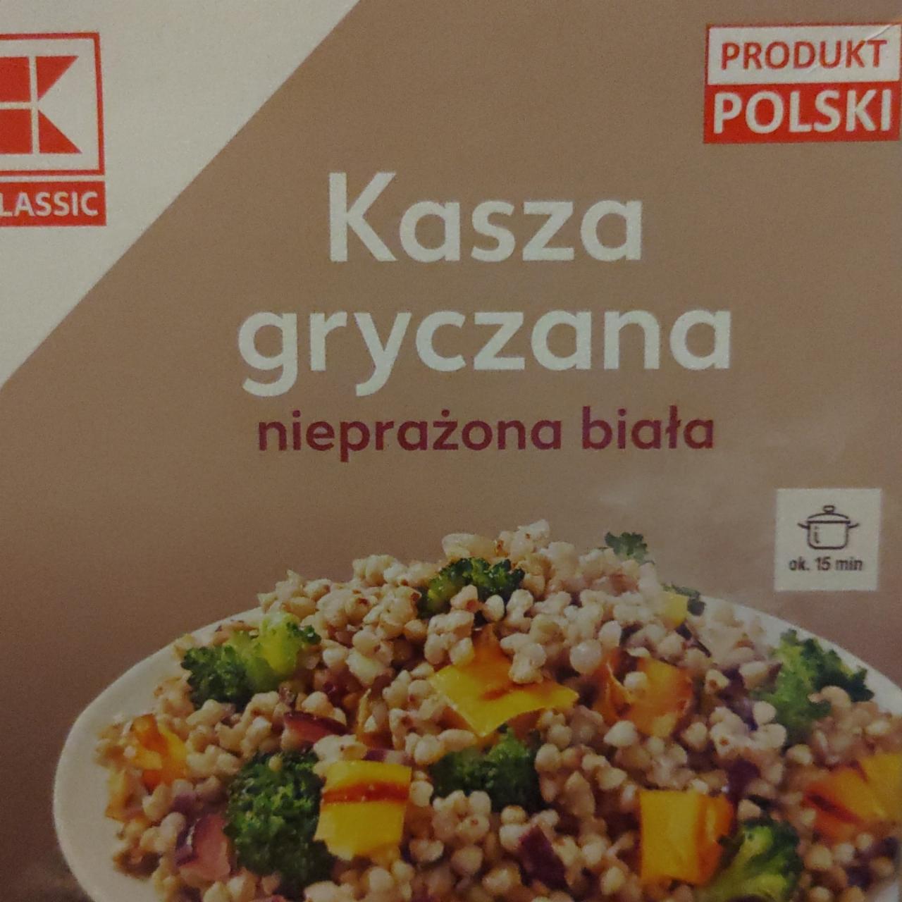 Zdjęcia - Kasza gryczana nieprażona biała K-Classic