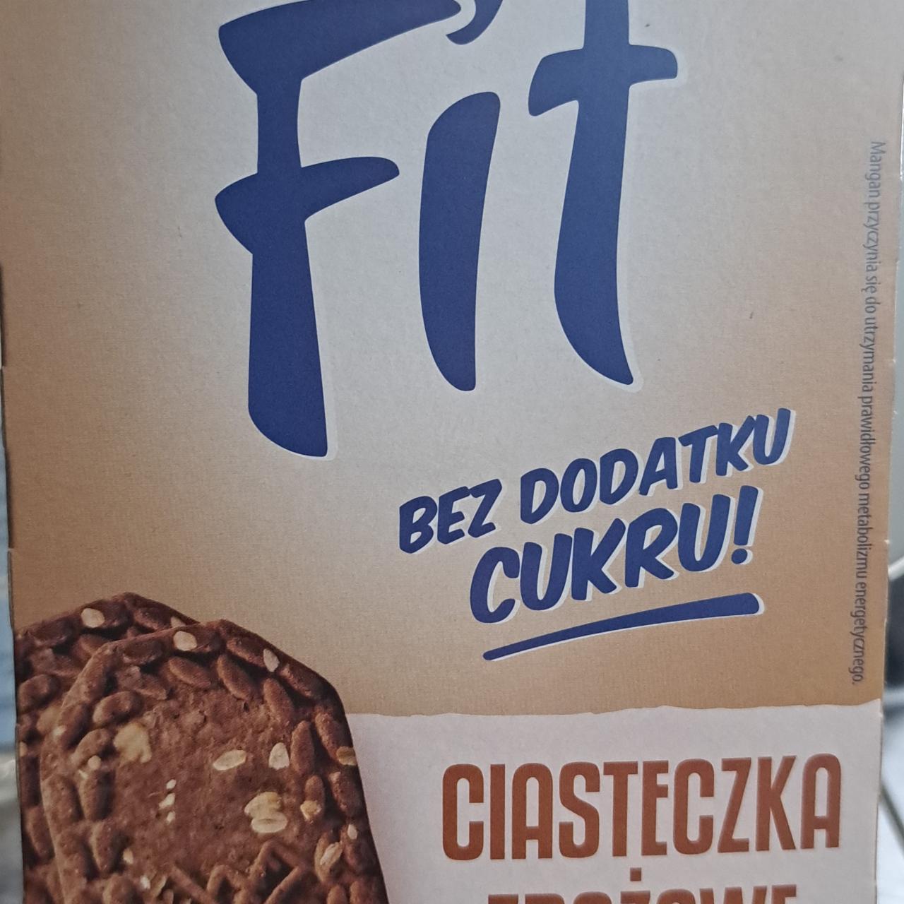 Zdjęcia - Fit ciasteczka zbożowe kakaowe Sante