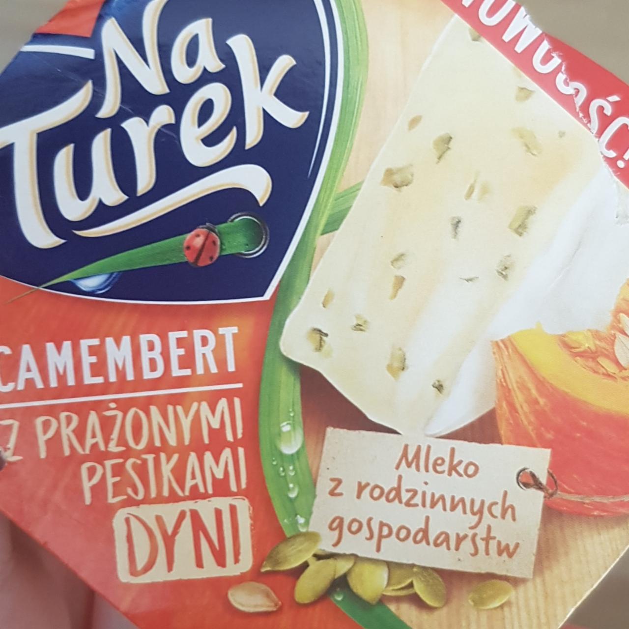 Zdjęcia - NaTurek Camembert z prażonymi pestkami dyni 120 g