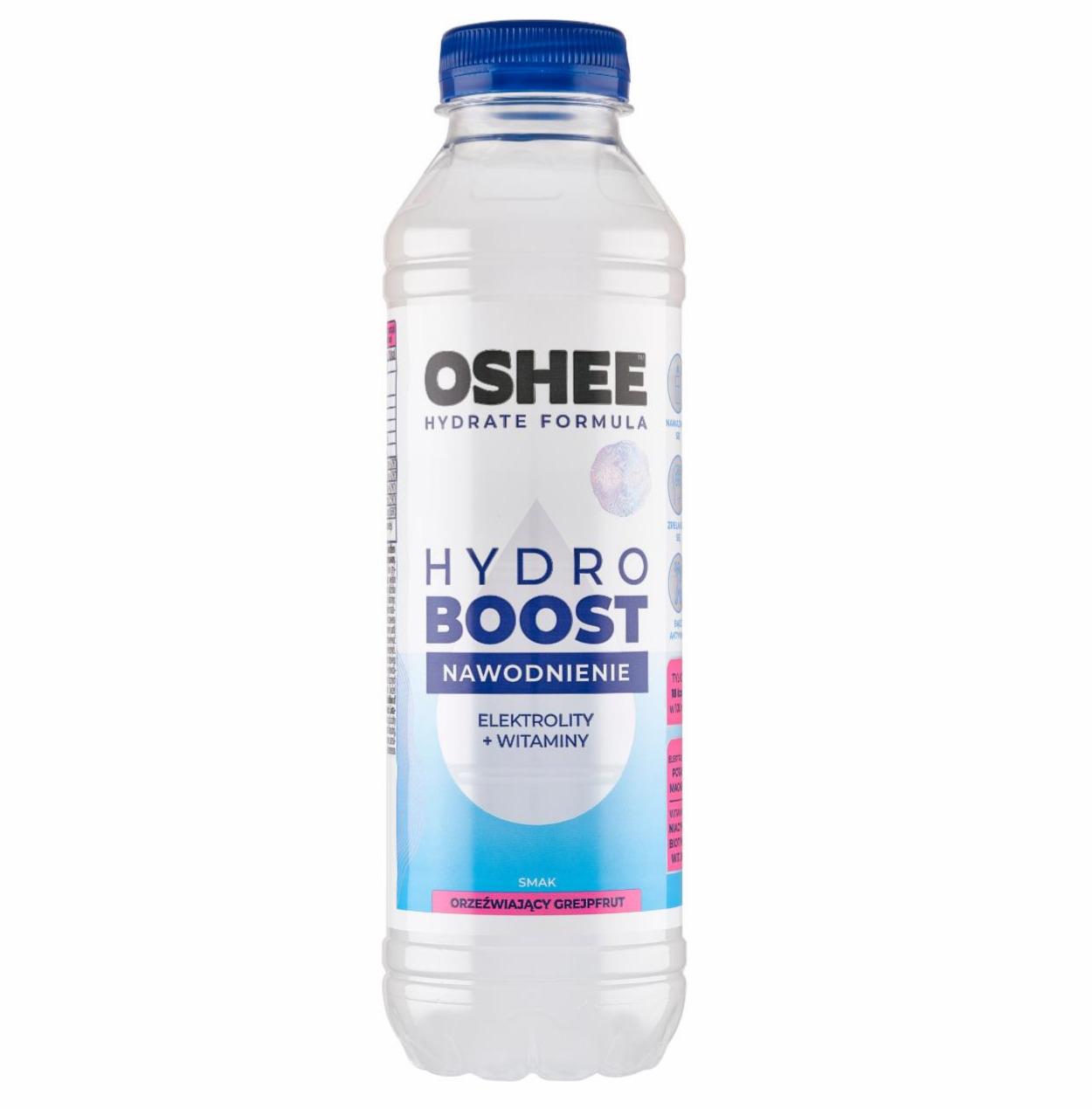 Zdjęcia - Oshee HydroBoost Napój izotoniczny niegazowany smak orzeźwiający grejpfrut 555 ml