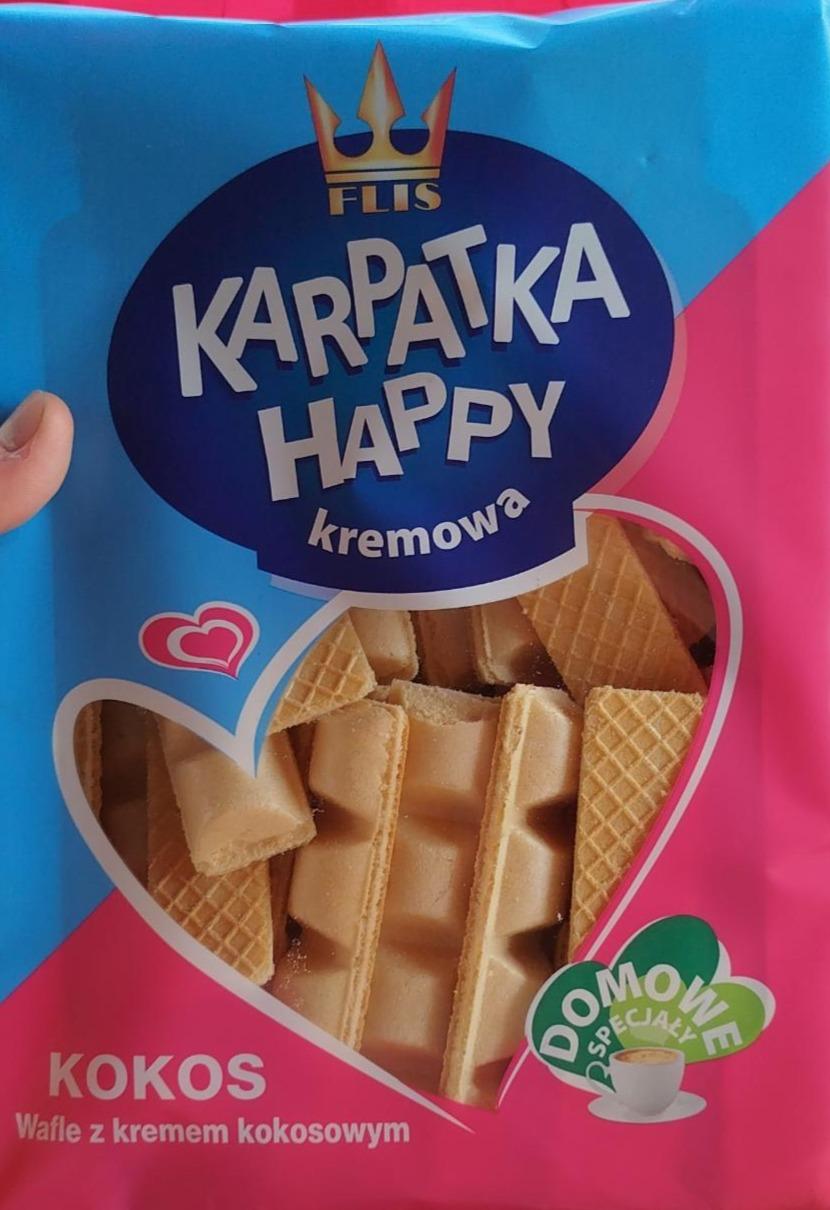 Zdjęcia - Wafle z kremem kokosowym karpatka happy Flis