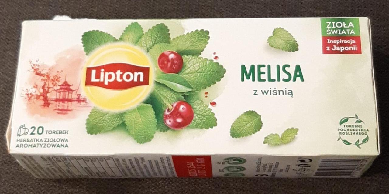 Zdjęcia - Melisa z wiśnią Lipton