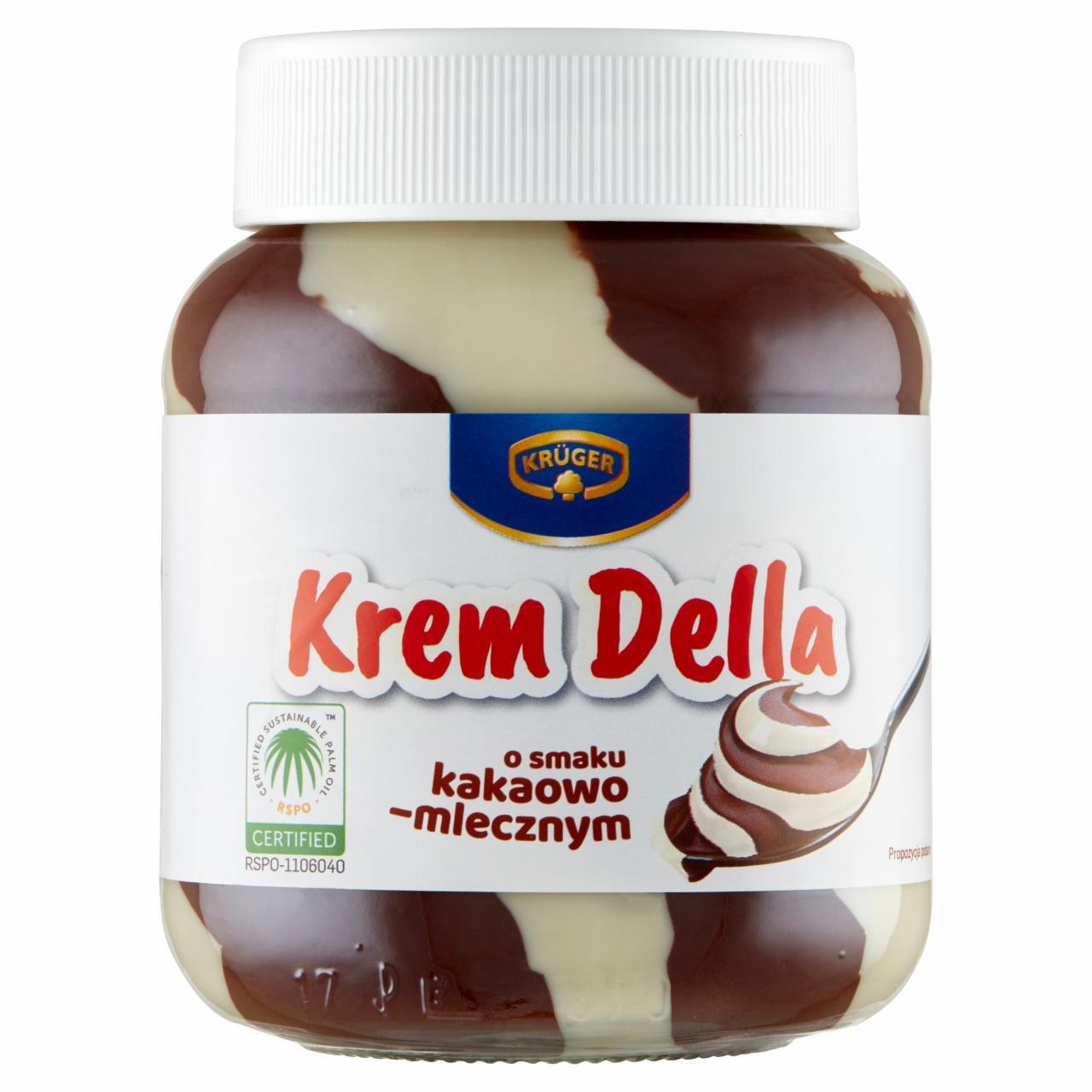 Zdjęcia - Krüger Krem Della o smaku kakaowo-mlecznym 350 g