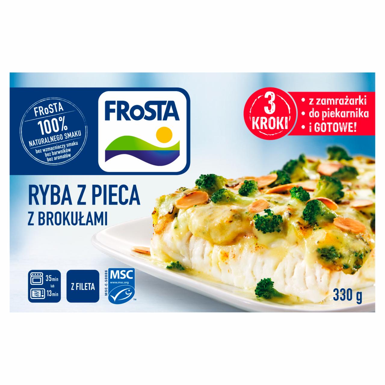 Zdjęcia - FRoSTA Ryba z pieca z brokułami 330 g