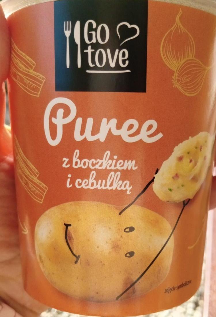 Zdjęcia - Puree z boczkiem i cebulką Go tove