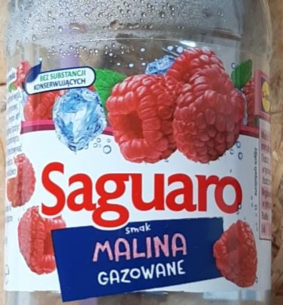 Zdjęcia - Smak malina gazowane Saguaro