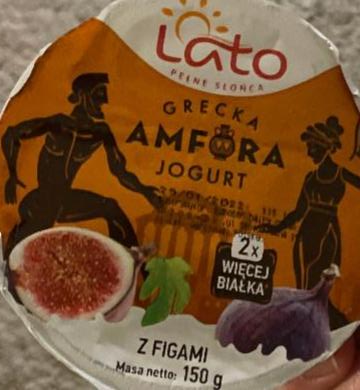 Zdjęcia - Jogurt z figami Grecka Amfora Lato