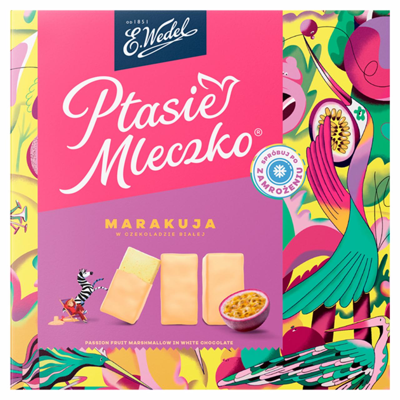 Zdjęcia - E. Wedel Ptasie Mleczko o smaku marakui 360 g