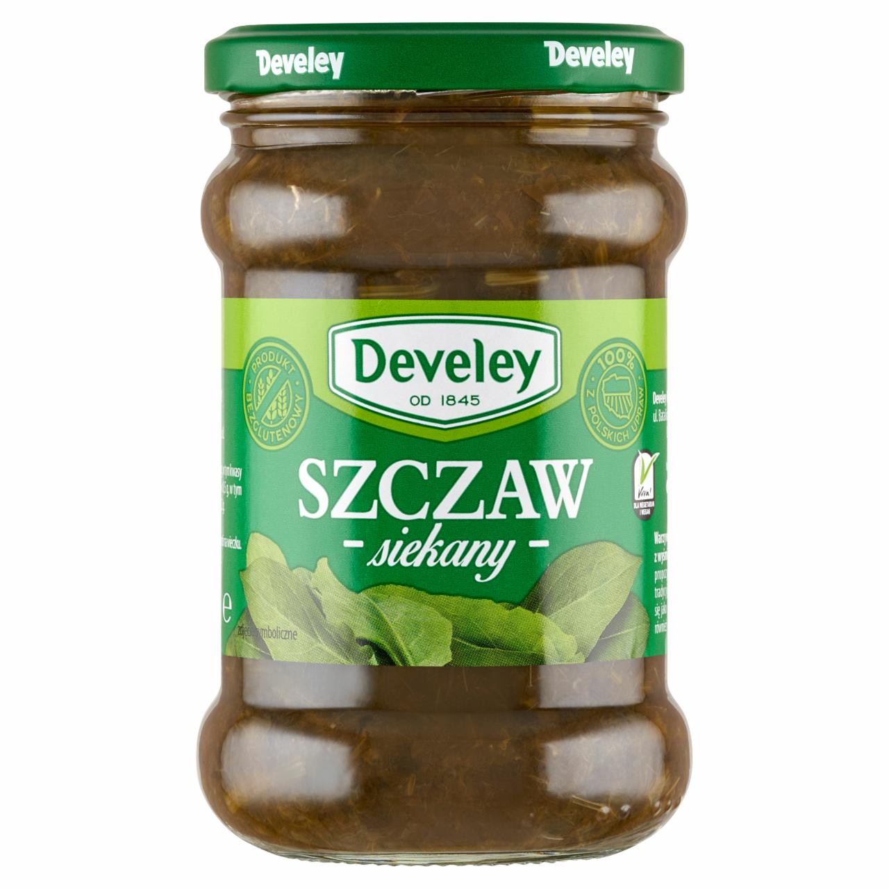 Zdjęcia - Develey Szczaw siekany 300 g