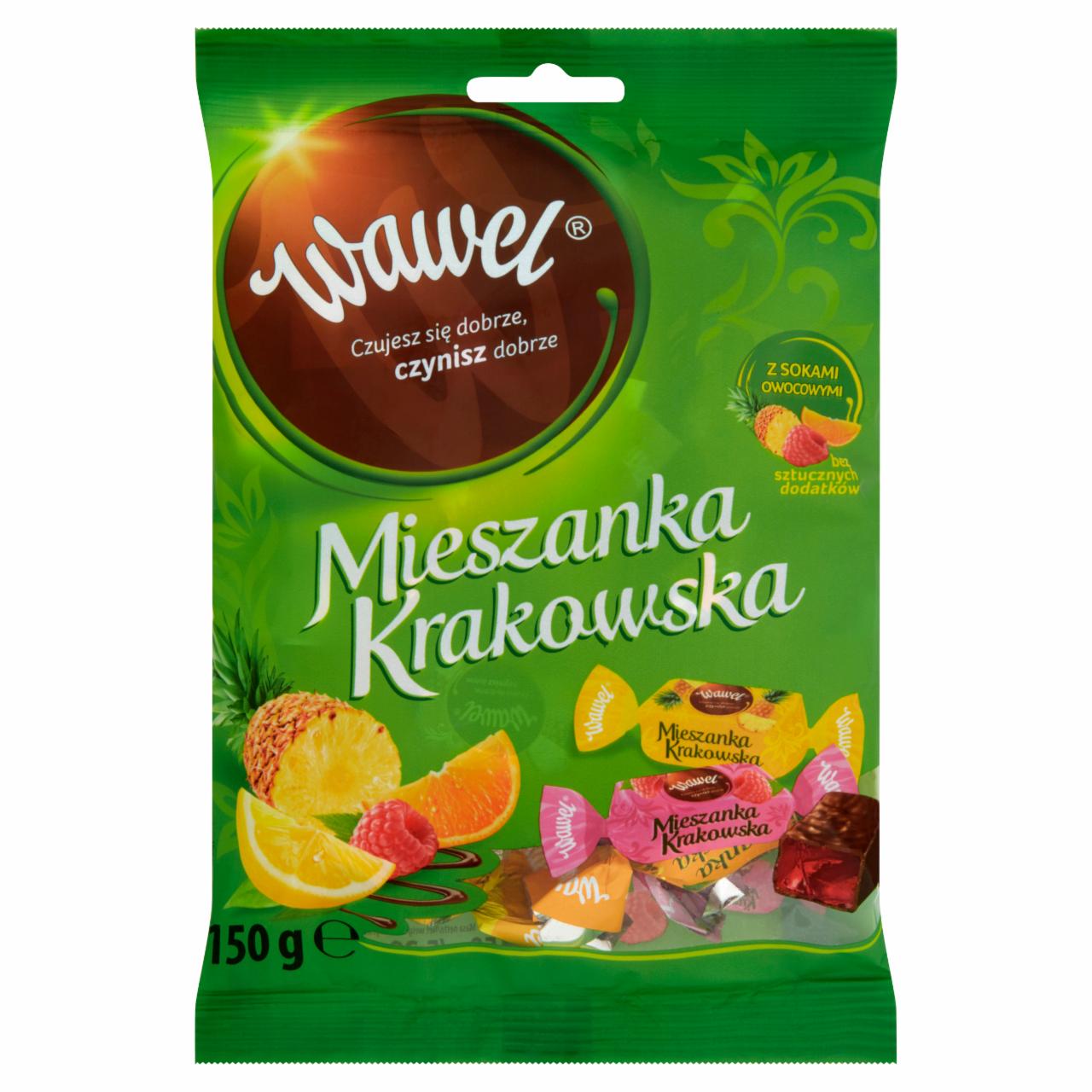 Zdjęcia - Wawel Mieszanka Krakowska Galaretki w czekoladzie 150 g