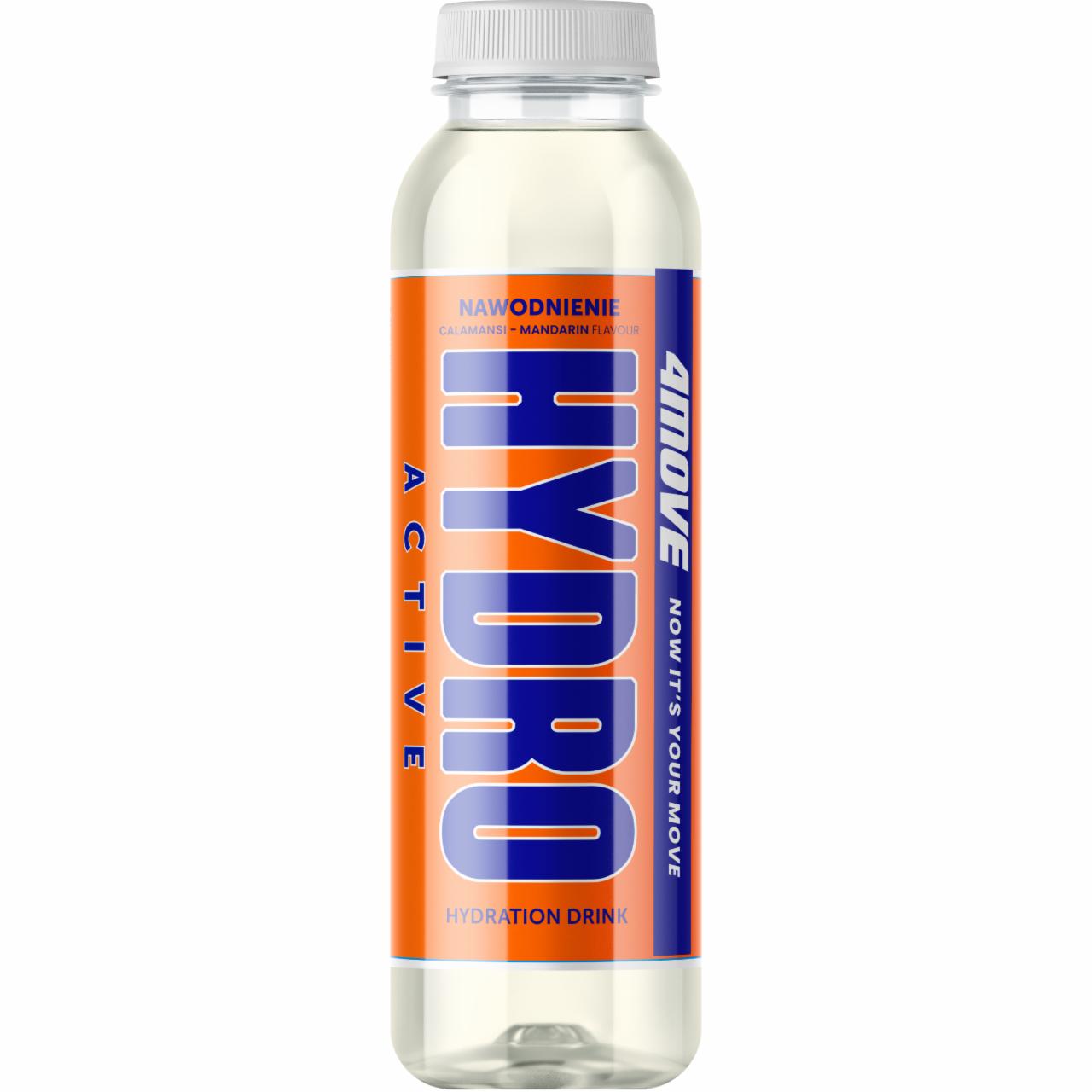 Zdjęcia - 4Move Hydro Active Napój izotoniczny niegazowany o smaku kalamansi - mandarynka 556 ml