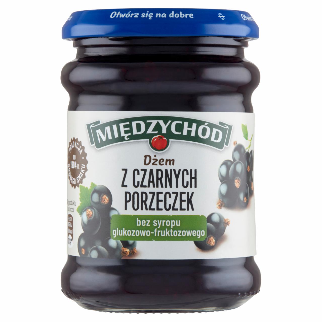 Zdjęcia - Międzychód Dżem z czarnych porzeczek 300 g