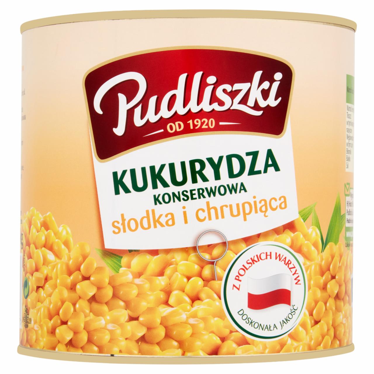 Zdjęcia - Pudliszki Kukurydza konserwowa 2,5 kg