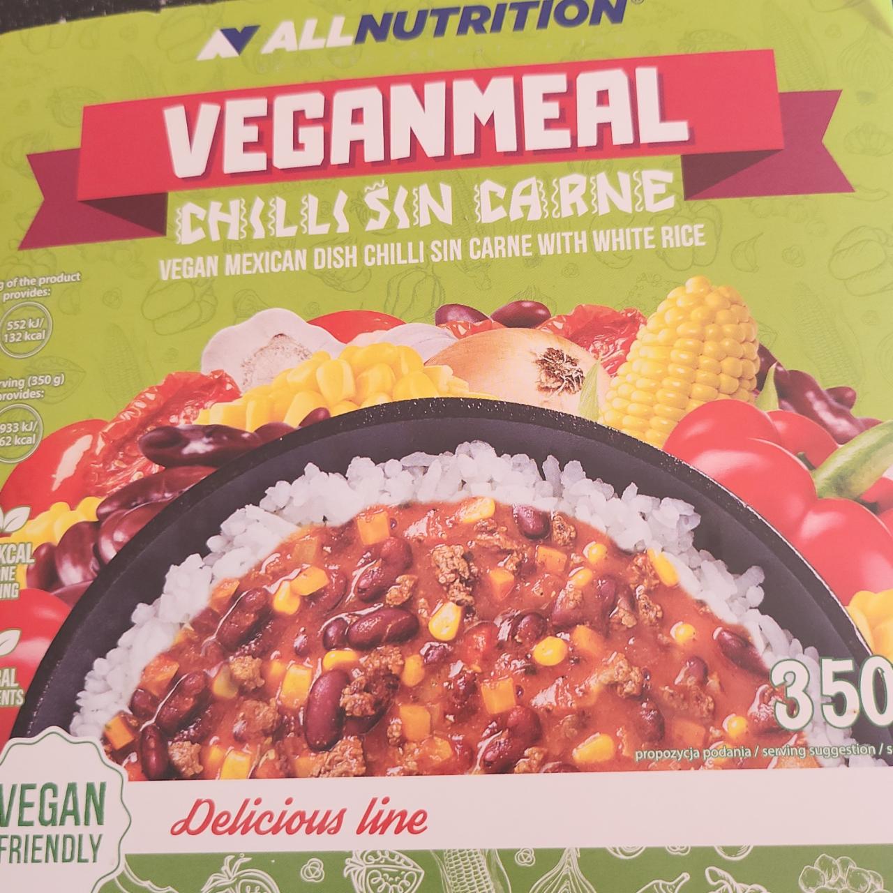 Zdjęcia - Veganmeal chilli sin carne Allnutrition