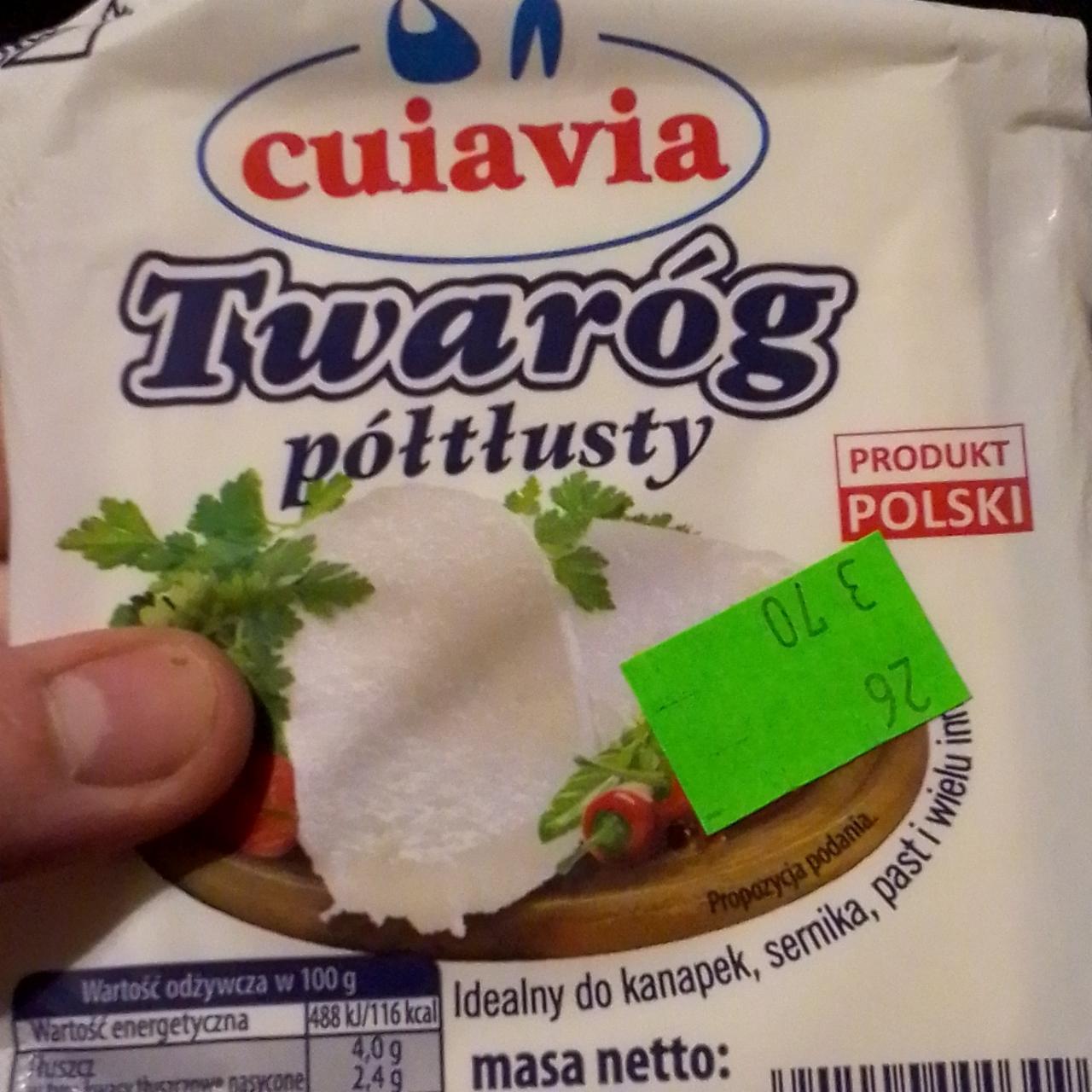 Zdjęcia - Twaróg półtłusty Cuiavia