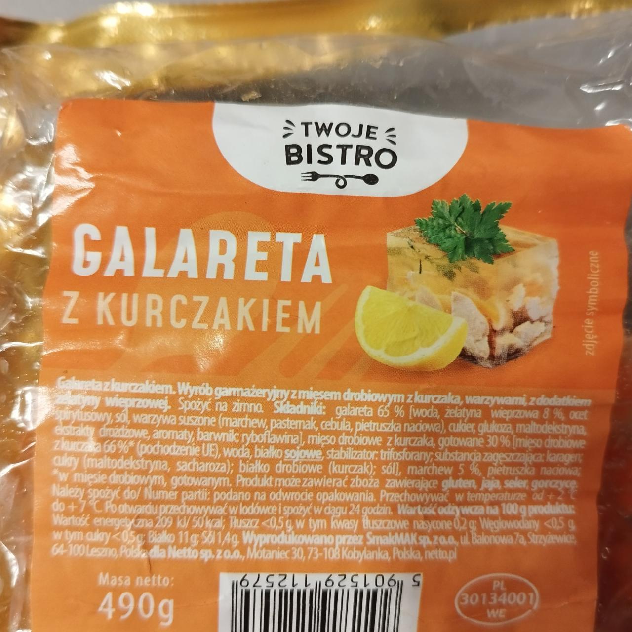 Zdjęcia - Galareta z kurczakiem Twoje bistro