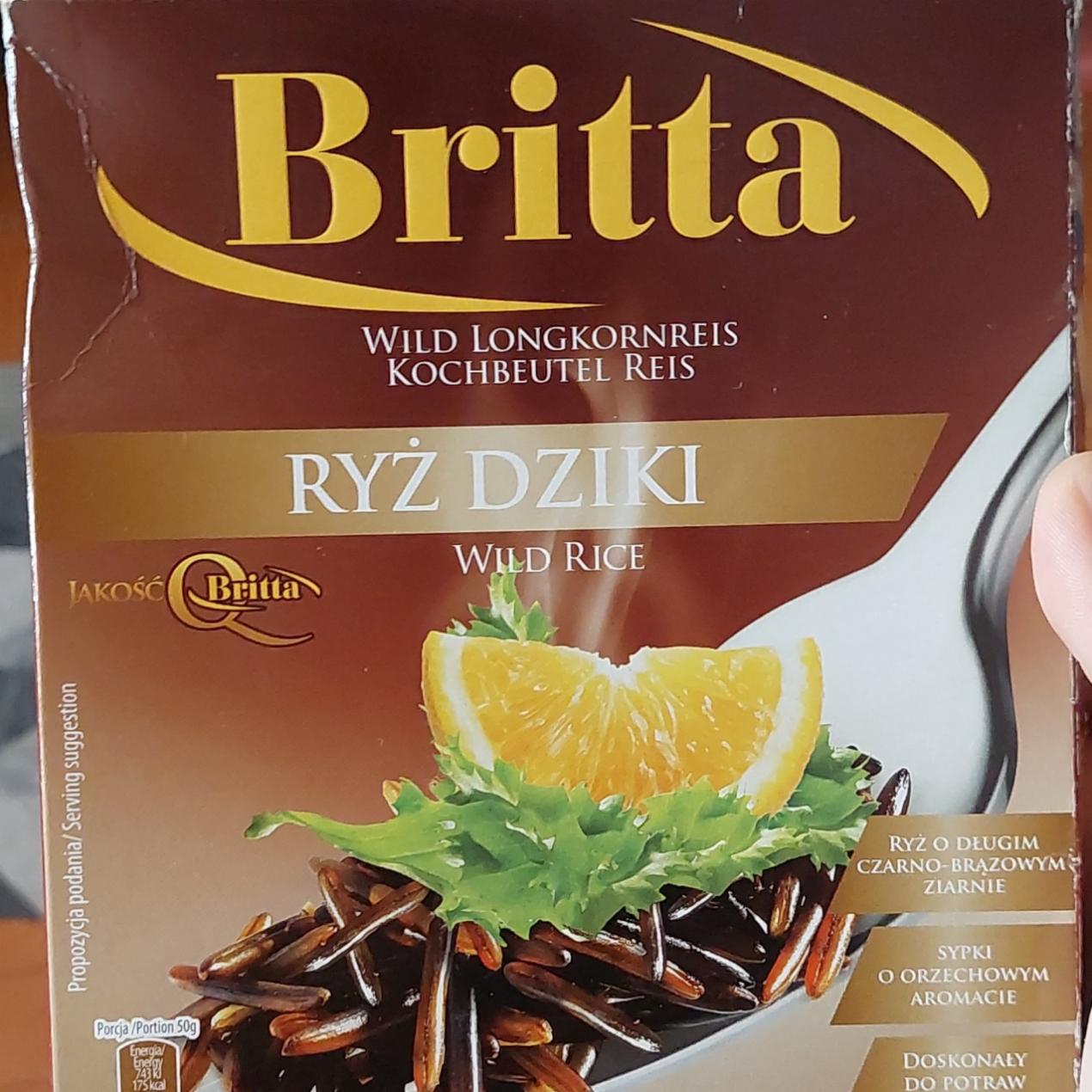 Zdjęcia - Britta Ryż dziki 200 g (4 x 50 g)