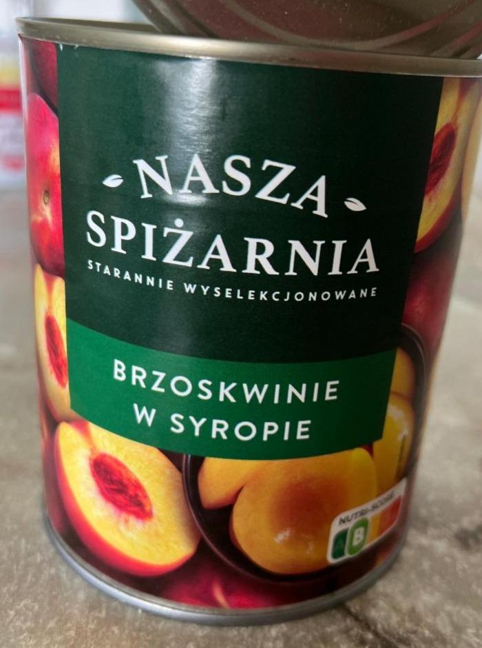 Zdjęcia - Brzoskwinie w syropie Nasza Spiżarnia