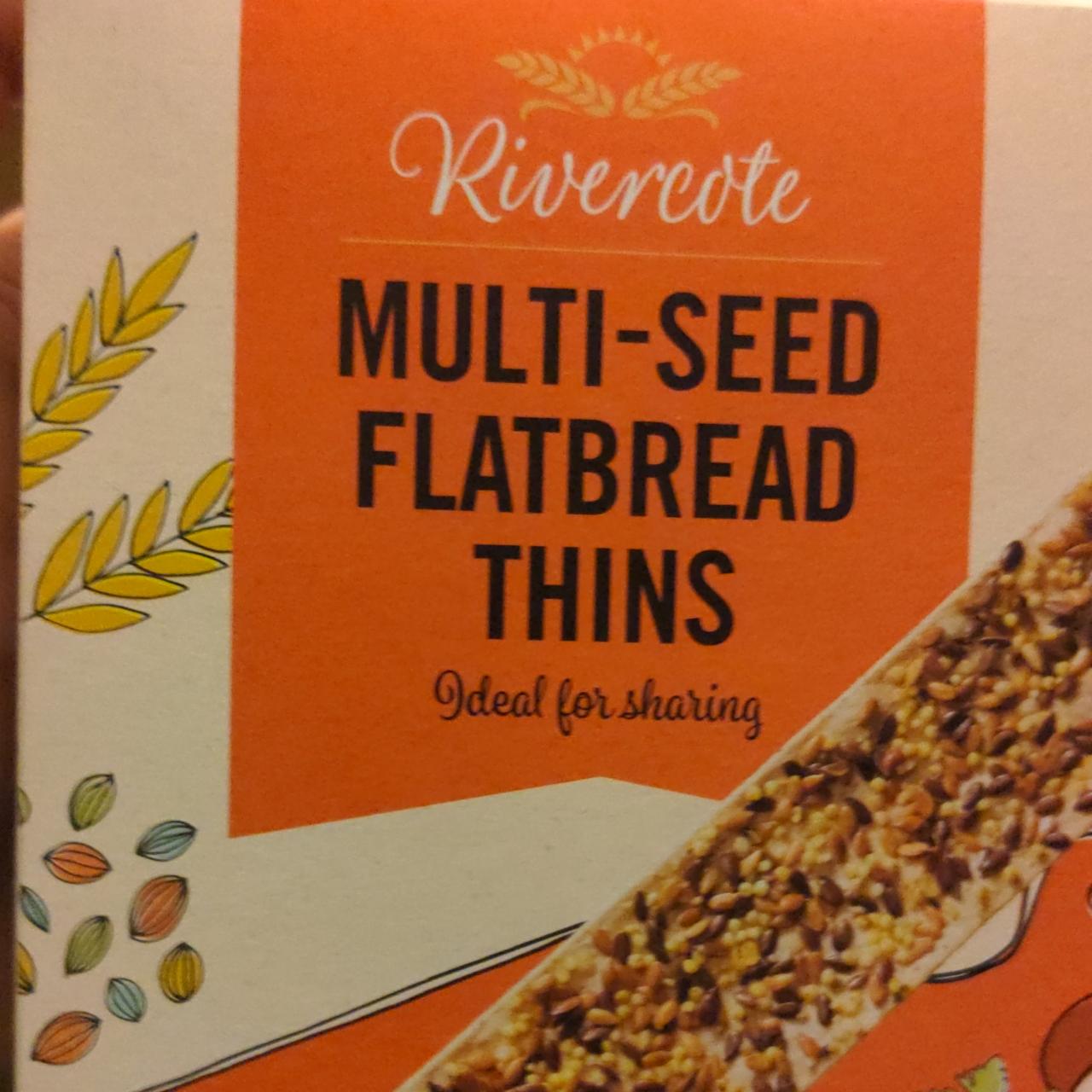 Zdjęcia - Multi seed flatbread thins Rivercote