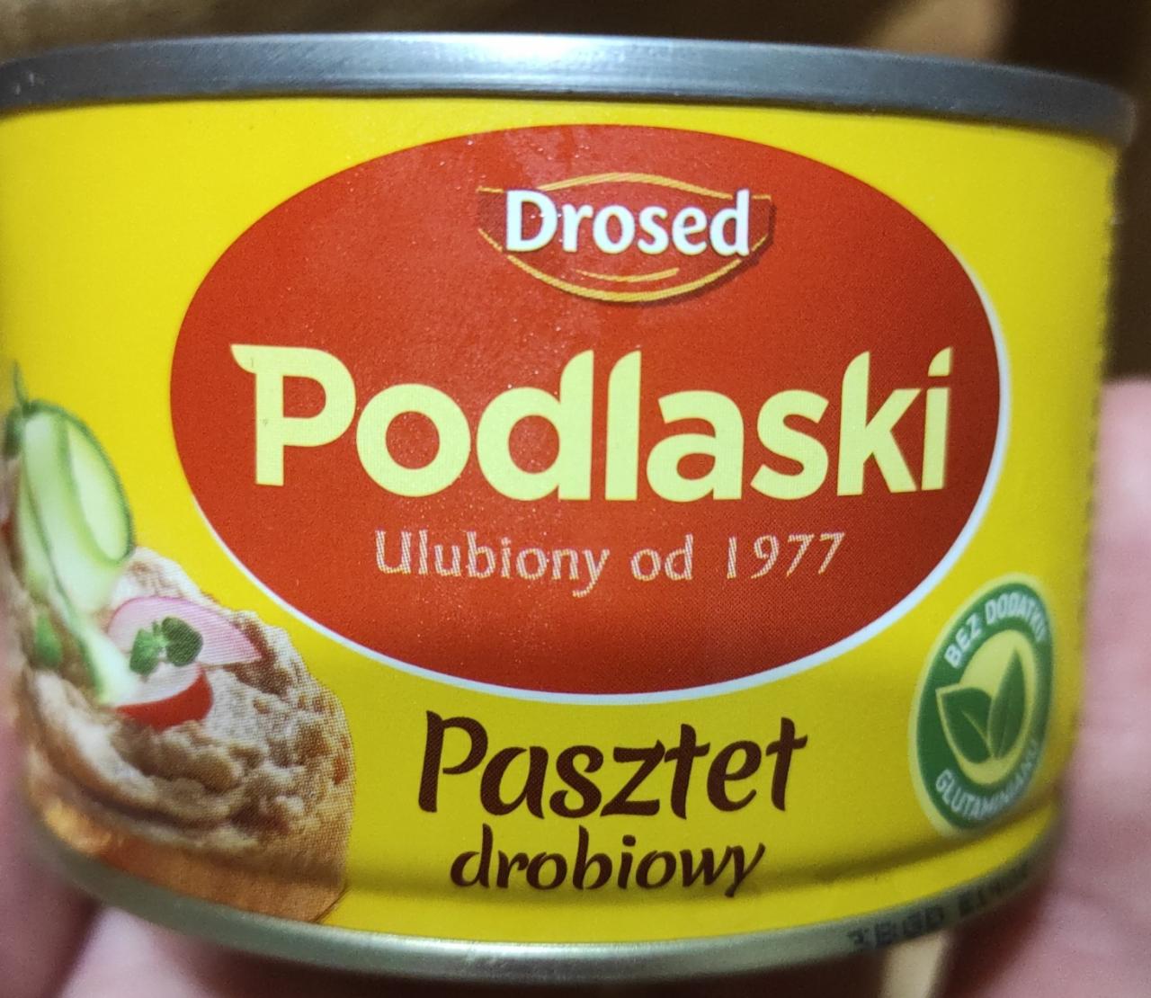 Zdjęcia - Podlaski Pasztet drobiowy 195 g Drosed